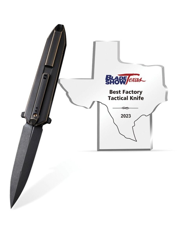 We Knife Diatomic Symmetrical Framelock 220321 CPM-20CV Premium Steel Bronze Titanium Handle Swiss Legal We Knife Diatomic Symmetrical Framelock 220321 CPM-20CV Premium Steel Bronze Titanium Handle Swiss Legal