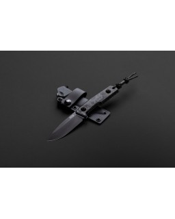 TRC Urban Tactical Limited Edition 300pces ELMAX steel black DLC Finish black CF handle black kydex