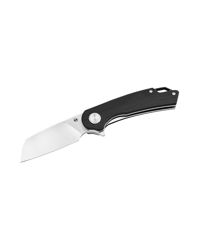Böker Magnum Cliff Wharn Folding Knife  440B Steel Black G10 Handle