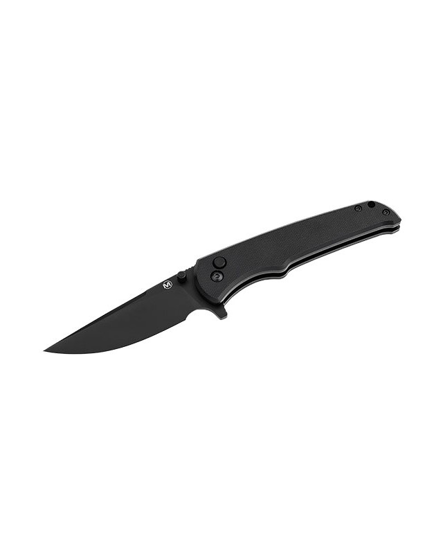 Böker Magnum Blackjay Folding Knife  440A Steel Black G10 Handle