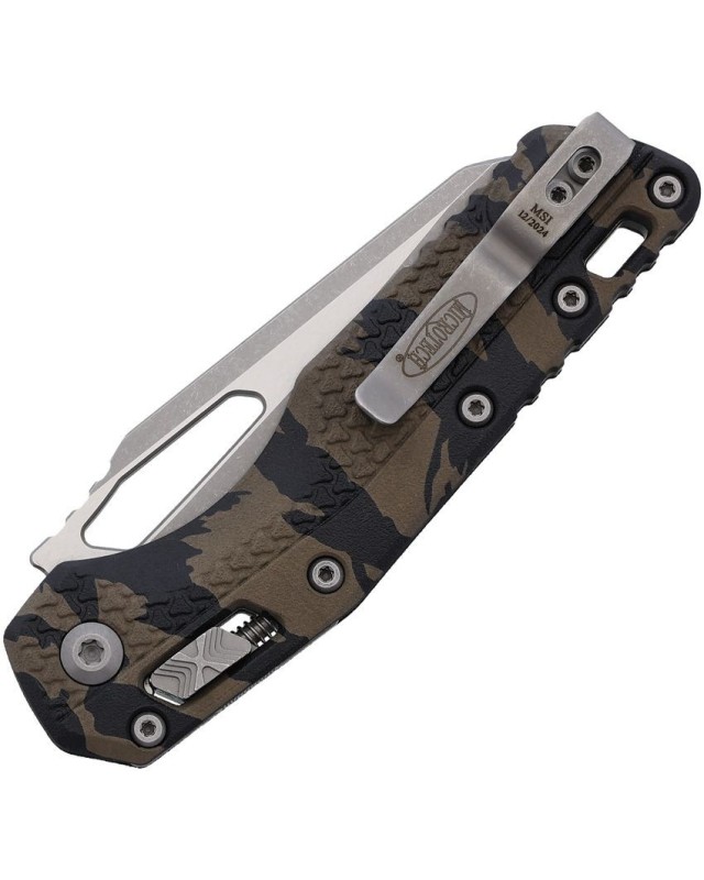 MSI M390MK steel Apocalypse Finish Ram-Lok FRN Grip handle Tiger Stripes pattern MSI M390MK steel Apocalypse Finish Ram-Lok FRN Grip handle Tiger Stripes pattern