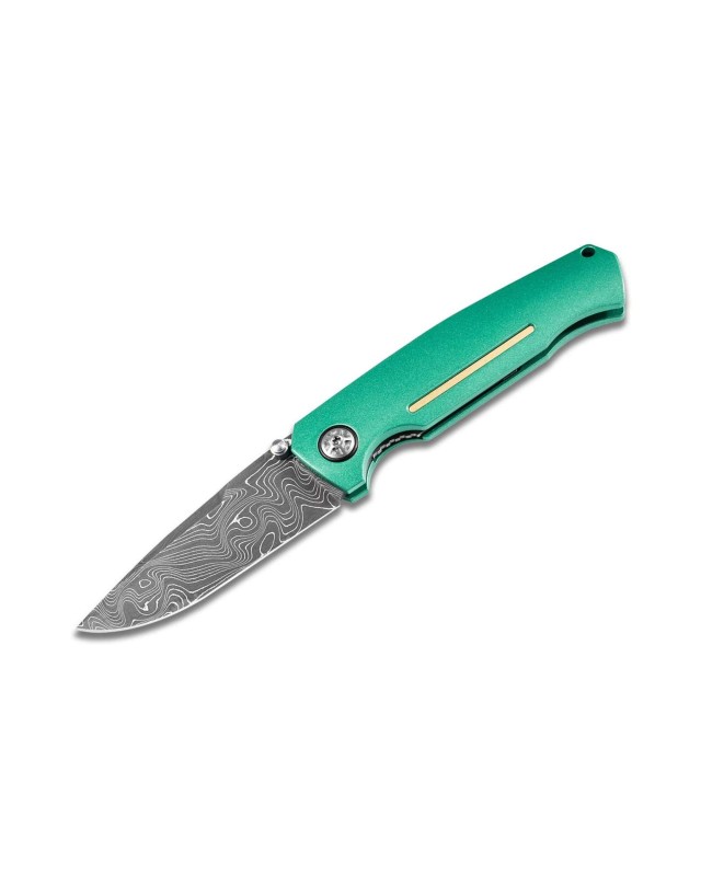 Boker Solingen 1969 Mustang Mach 1 Damast blade aluminium handle
