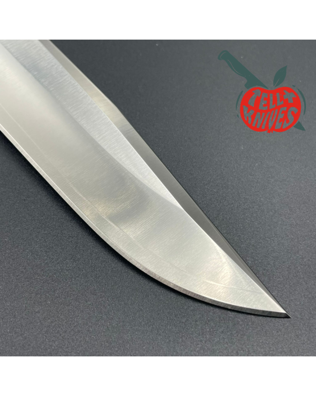 Cold Steel R1 Military Classic VG-1 SAN MAI III steel SEKI Japan steel black micarta handle brown leather sheath Cold Steel R1 Military Classic VG-1 SAN MAI III steel SEKI Japan steel black micarta handle brown leather sheath