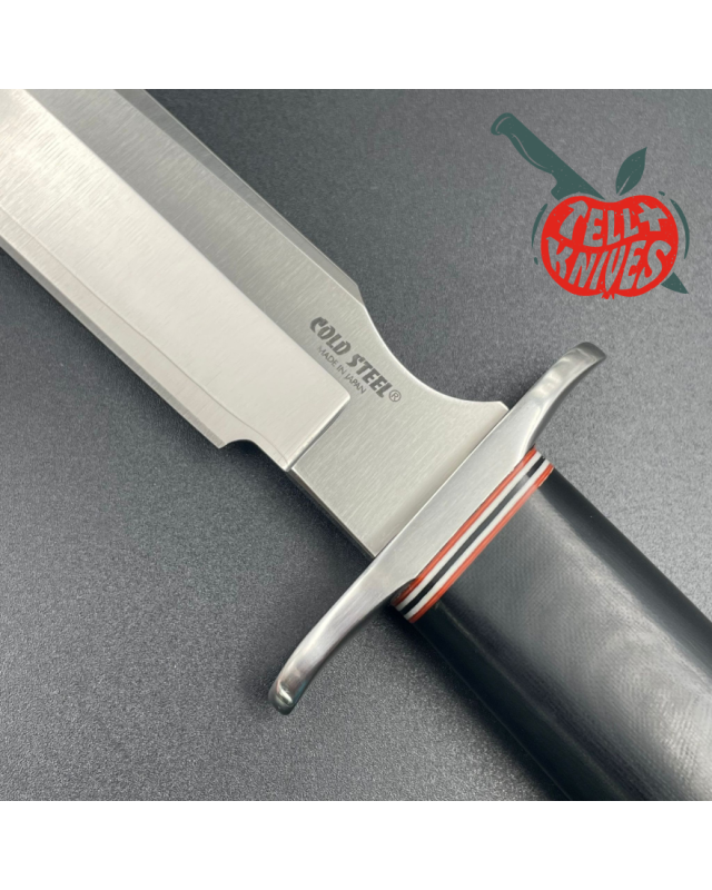 Cold Steel R1 Military Classic VG-1 SAN MAI III steel SEKI Japan steel black micarta handle brown leather sheath Cold Steel R1 Military Classic VG-1 SAN MAI III steel SEKI Japan steel black micarta handle brown leather sheath