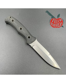 AL MAR KNIVES Mini Operator SRO SEKI Japan full tang VG-10 steel black micarta handle black cordura sheath