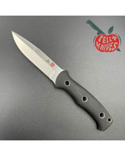 AL MAR KNIVES Mini Operator SRO SEKI Japan full tang VG-10 steel black micarta handle black cordura sheath