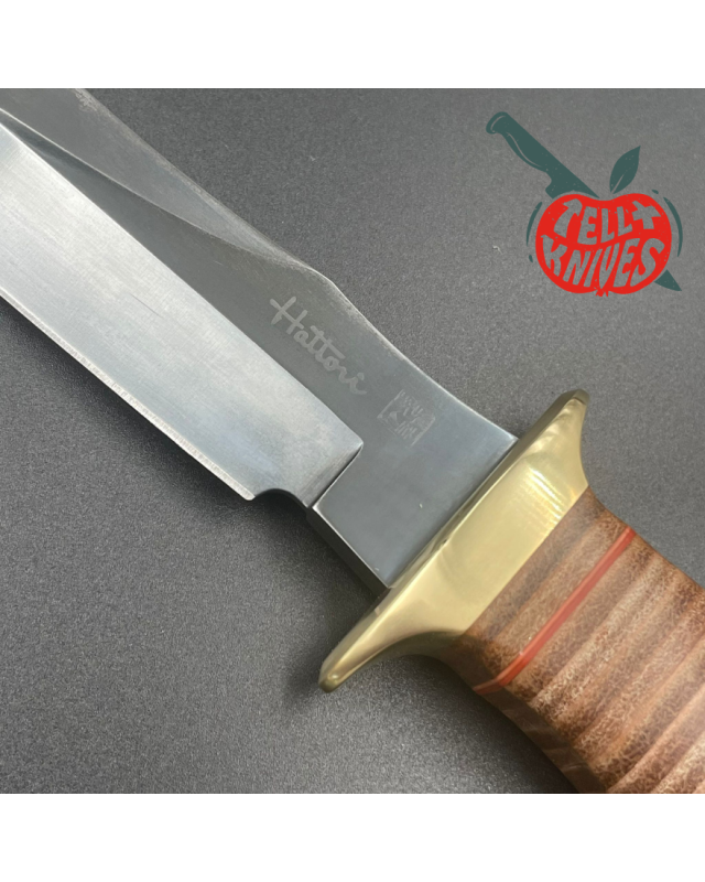 Hattori 50pces Limited Edition "Vietnam War 50th Anniversary" MACV-SOG Bowie Knife SK5 carbon steel blackened blade stac Hattori 50pces Limited Edition "Vietnam War 50th Anniversary" MACV-SOG Bowie Knife SK5 carbon steel blackened blade stac