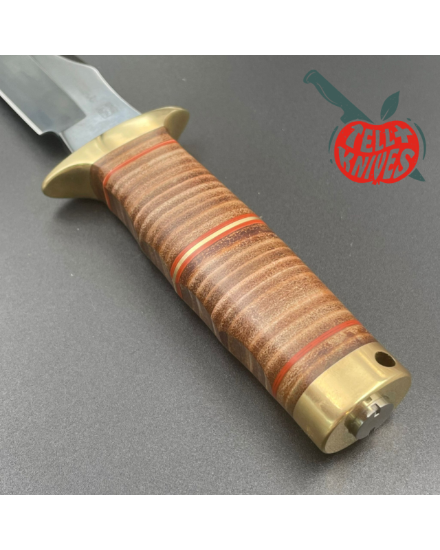 Hattori 50pces Limited Edition "Vietnam War 50th Anniversary" MACV-SOG Bowie Knife SK5 carbon steel blackened blade stac Hattori 50pces Limited Edition "Vietnam War 50th Anniversary" MACV-SOG Bowie Knife SK5 carbon steel blackened blade stac