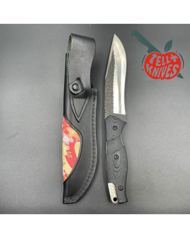 SOG FORGE VG-10 SAN MAI SEKI Japan full tang black leather sheath