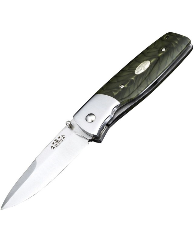 Fällkniven PXL folding knife ELMAX steel JUMA woodland handle PXLtw