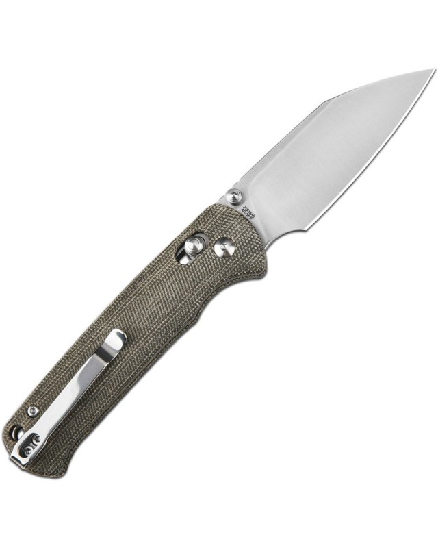 CJRB Hectare-Alt J1935A AR-SFII Steel Blade Micarta Handle Folding Knife