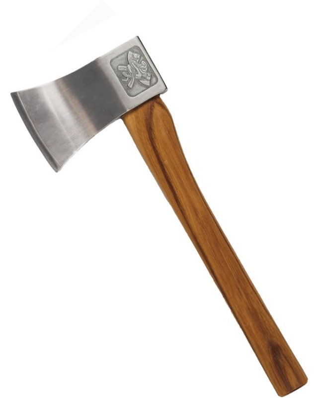 WATL The Bad Axe Throwing Axe 1045 carbon steel axe head brushed finish
