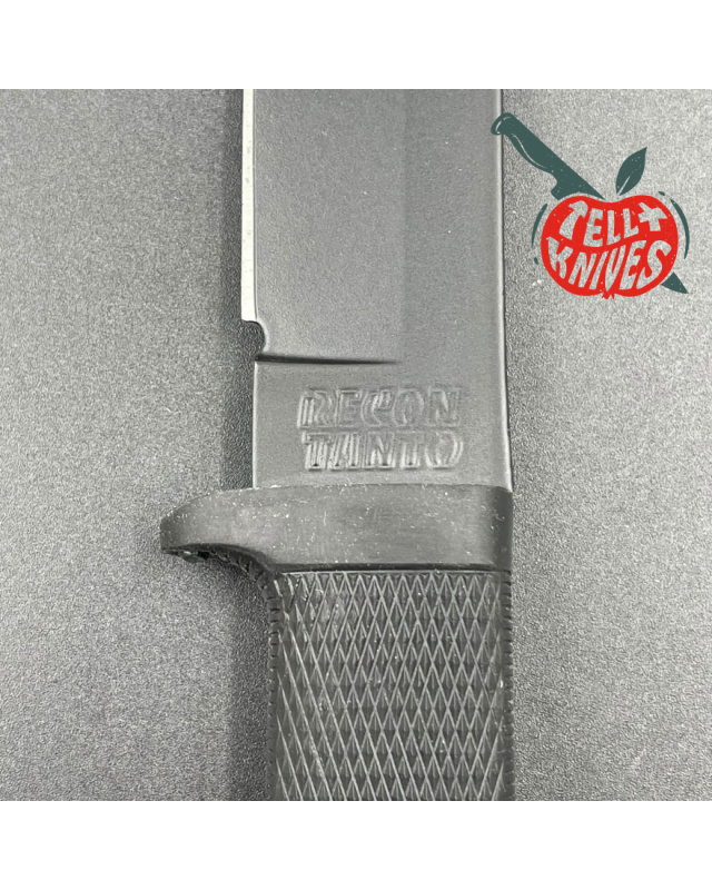 COLD STEEL Recon Tanto 13RT Carbon V steel black blade black kraton handle