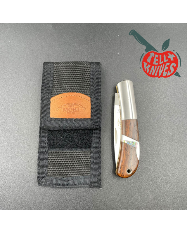 MOKI Limited Edition 2002 Knife of the Year motherpearl handle Wooden Presentation Box 1 of 300