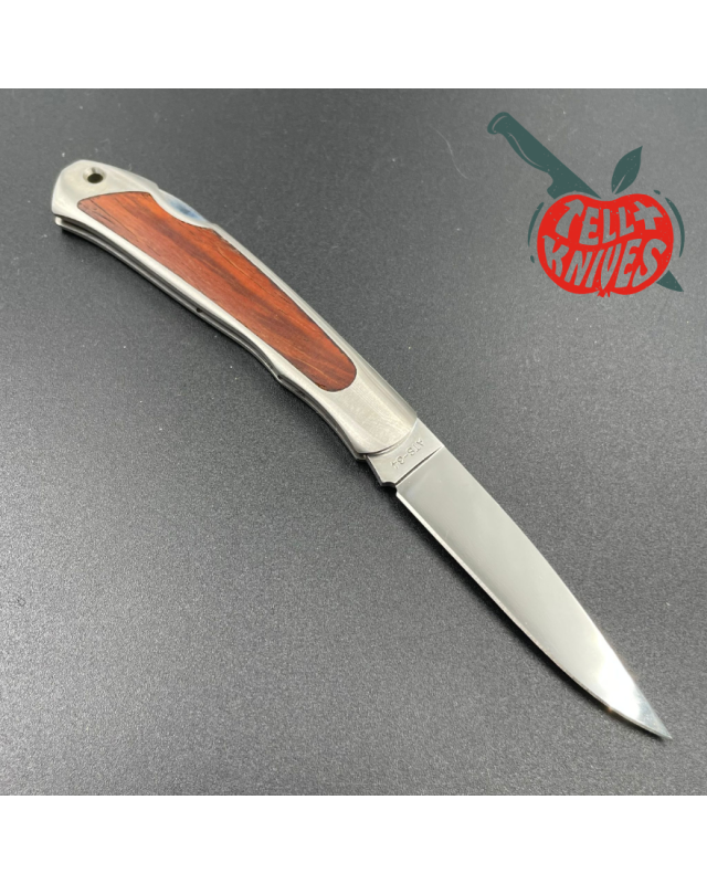 MOKI Limited Edition 1999 Knife of the Year brushed stainless steel handle Wooden Presentation Box 1 of 300