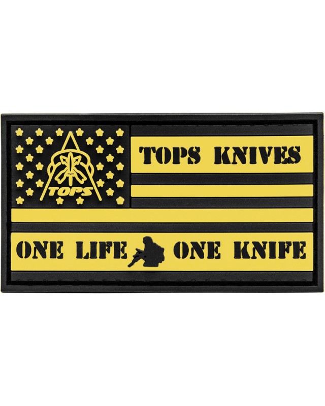 TOPS Knives Patch One Life One Knife