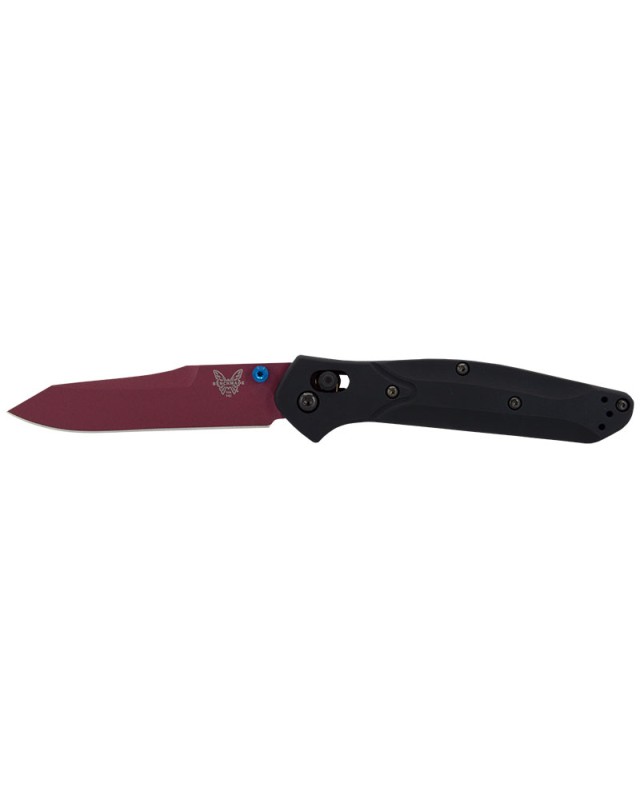 Benchmade 940 Limited Edition Osborne S30V steel Cranberry Frost Cerakote finish black aluminium handle