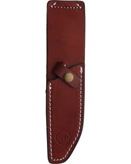 1881 Knife Works UDT Full tang black coated 1095HC steel Fixed Blade OD Green G10 handle Brown leather sheath
