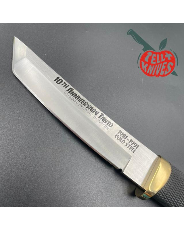 COLD STEEL MASTER TANTO 10th Anniversary 1981 - 1991 COLD STEEL MASTER TANTO 10th Anniversary 1981 - 1991