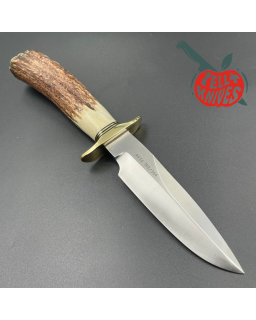 Randall Made Knives Model Combat Companion Limited Edition RKSA 1990 forged carbon steel blade stag handle butt plate br