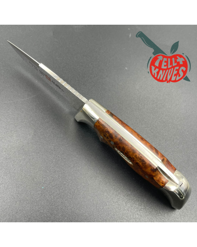 2000 Hattori Limited Edition H-51 folding knife VG-10 steel miror finish mahogany wood handle wood box 199pces 2000 Hattori Limited Edition H-51 folding knife VG-10 steel miror finish mahogany wood handle wood box 199pces