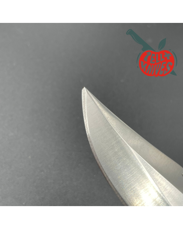 SOG Tomcat S4 440C stainless steel satin finish blade kraton handle lockback with nylon sheath and original box