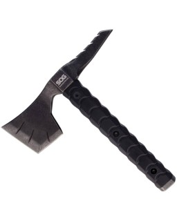 SOG Warfighter Axe 3Cr13MoV stainless steel blackwash finish black G10 handle nylon sheath