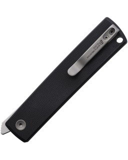 North Mountain Blade Kaiken SAN MAI Tanto SLD-Magic Steel Linerlock black G10 handle