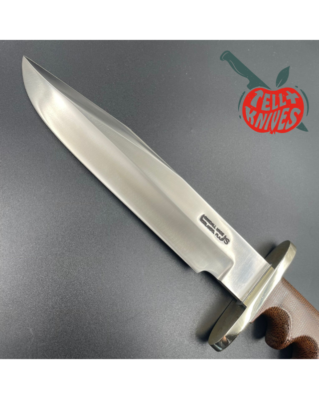 Randall Made Knives Model 14 - 7.5 Vietnam Veteran Limited Edition 500pces full tang forged stainless steel brown micarta handle