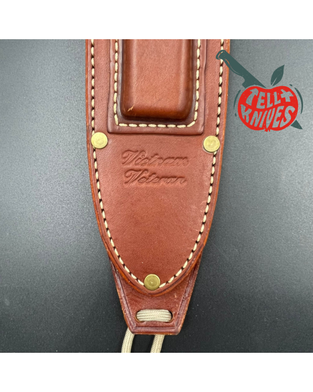 Randall Made Knives Model 14 - 7.5 Vietnam Veteran Limited Edition 500pces full tang forged stainless steel brown micarta handle