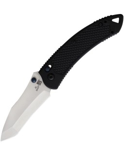 Al Mar Knives Payara folding knife D2 steel satin finish blade black ABS handle crossbar lock
