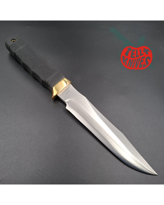 SOG Tech II SEKI JAPAN SK5 carbon steel blade satin finish brass guard Kraton handle Cordura sheath with original box