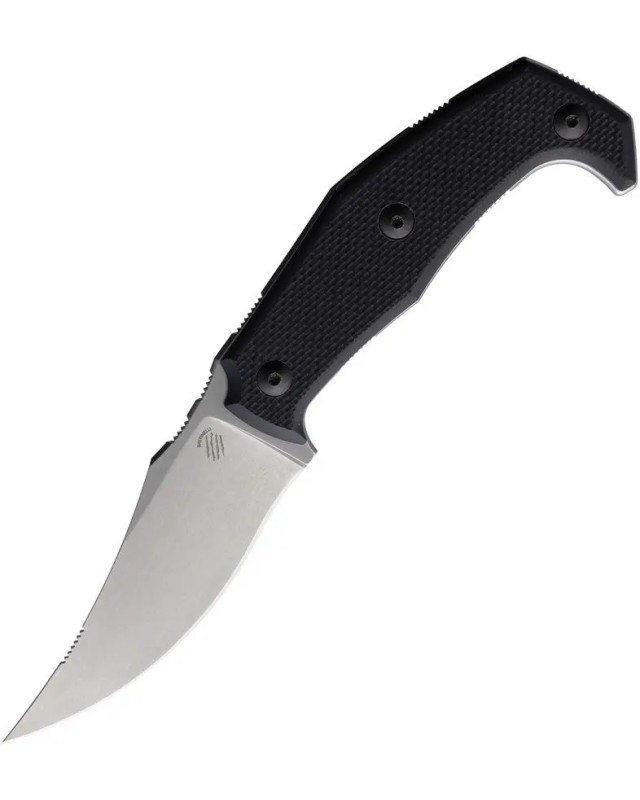 Bastinelli Mood Fixed Blade Magnacut steel stonewash finish G10 handle black kydex sheath Bastinelli Mood Fixed Blade Magnacut steel stonewash finish G10 handle black kydex sheath