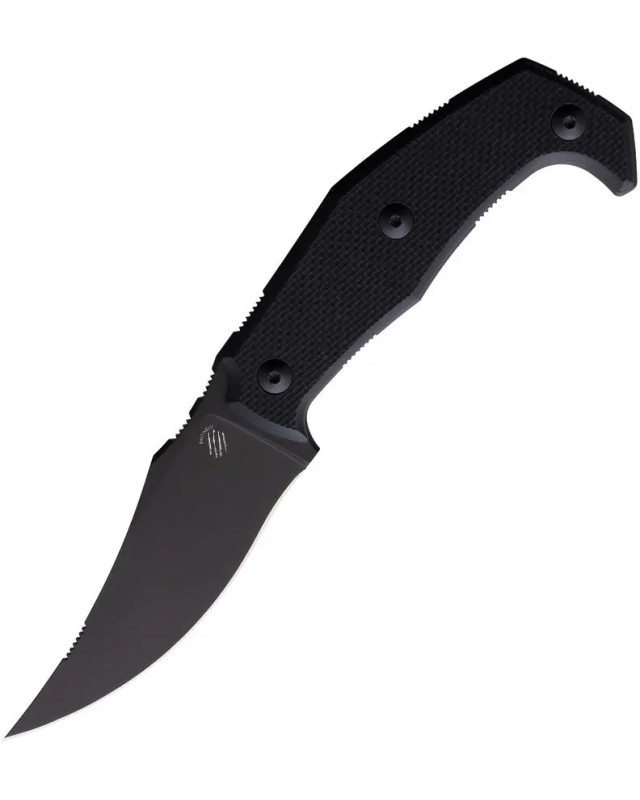 Bastinelli Mood Fixed Blade Magnacut steel PVD finish G10 handle black kydex sheath Bastinelli Mood Fixed Blade Magnacut steel PVD finish G10 handle black kydex sheath