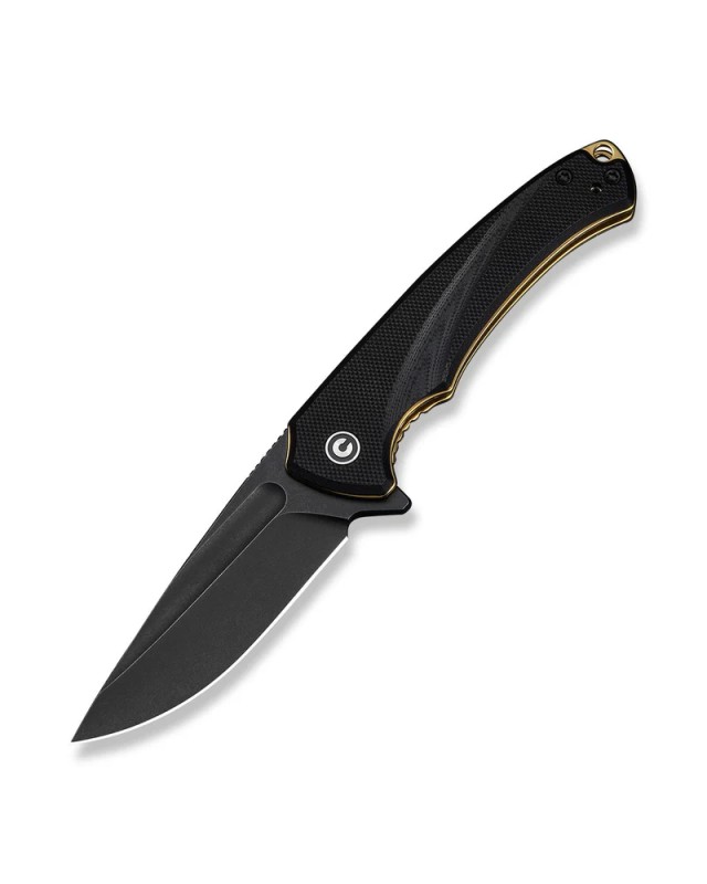 CIVIVI Voidflare 14C28N stainless steel blackwash finish blade Flipper folding Knife Black G10 Handle