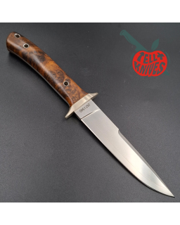 AL MAR KNIVES SV-25 Shiva Fixed Blade - 25th Anniversary Limited Edition fixed blade full tang VG-10 steel quince wood handle