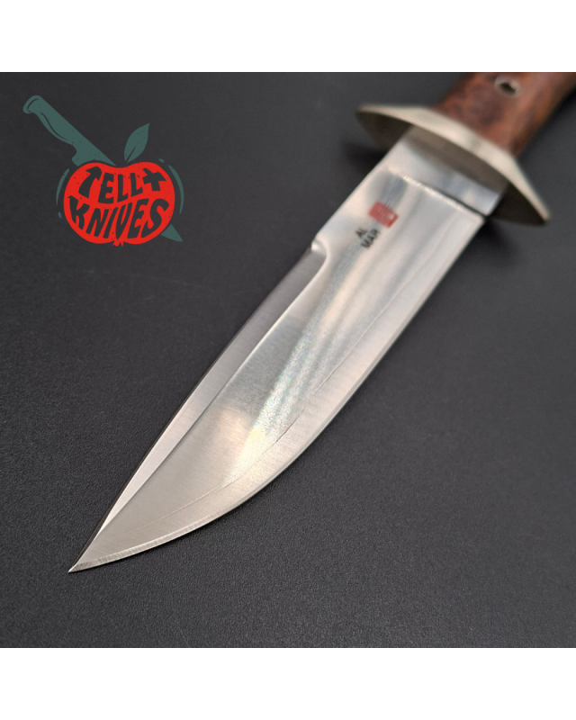 AL MAR KNIVES SV-25 Shiva Fixed Blade - 25th Anniversary Limited Edition fixed blade full tang VG-10 steel quince wood handle AL MAR KNIVES SV-25 Shiva Fixed Blade - 25th Anniversary Limited Edition fixed blade full tang VG-10 steel quince wood handle