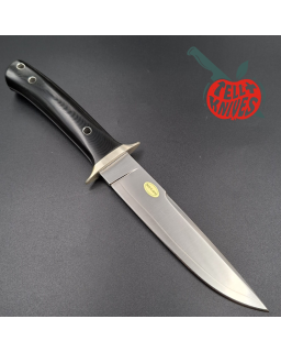 AL MAR KNIVES shiva fixed blade full tang VG-10 steel black micarta handle black leather sheath SEKI Japan