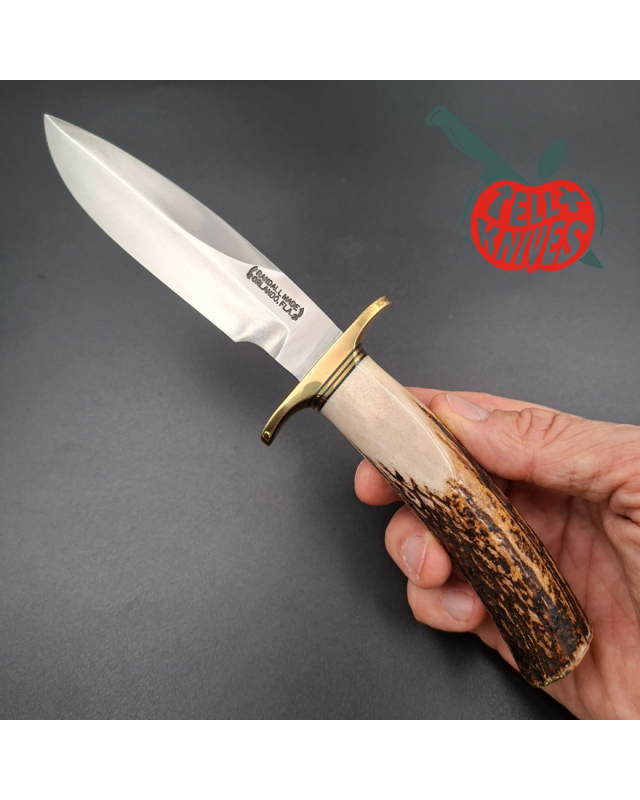 Randall Made Knives Model Combat Companion Limited Edition RKSA 1990 forged carbon steel blade stag handle butt plate