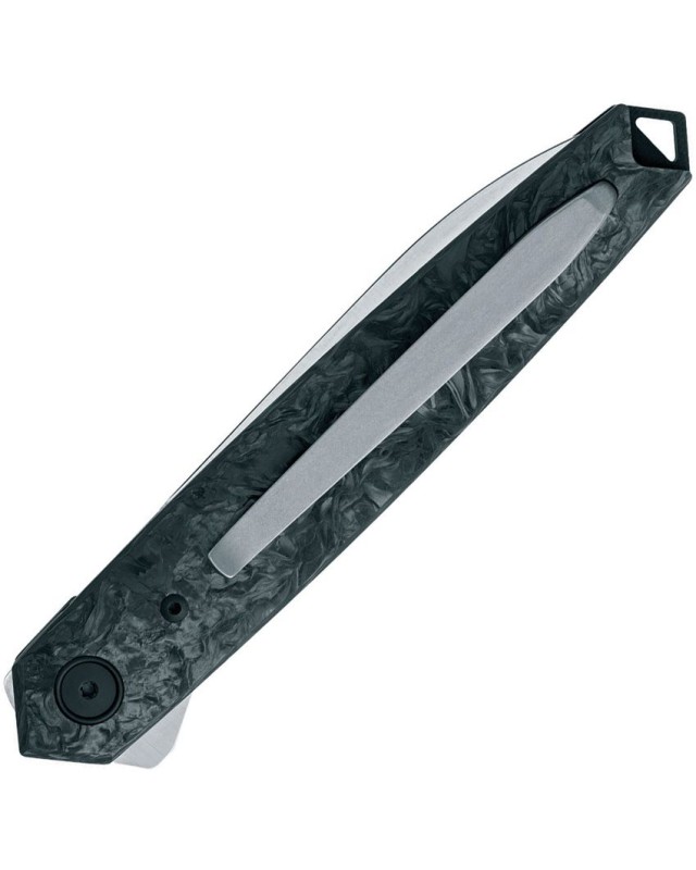 FOX Knives Pacifico satin finish MagnaCut steel dagger blade Linerlock Dark Matter Carbon Fiber handle Terzuola Design