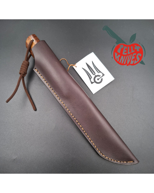 Sergey Shidlovskiy Custom Knives Model Classic Tanto forged Bohler N690 stainless steel old school micarta handle