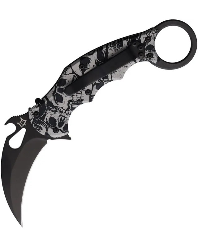 Karambit Linerlock Skull