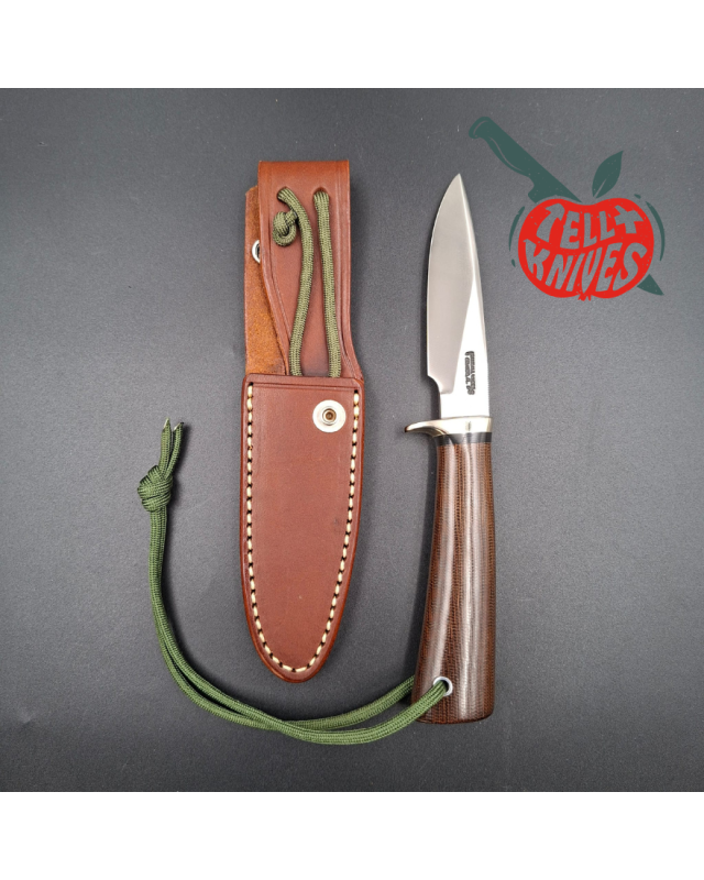 Randall Made Knives 2005 Shop Employee Special Model 26 - 4 Pathfinder S30V steel brown micarta handle nickel silver gua