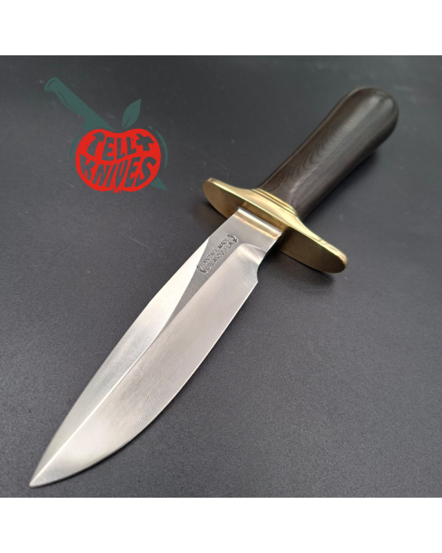 Randall Made Knives Model Combat Companion Limited Edition RKSA 1990 forged carbon steel blade concave black micarta handle