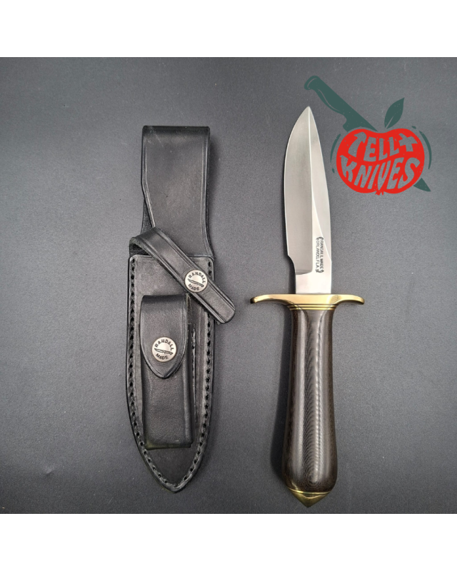 Randall Made Knives Model Combat Companion Limited Edition RKSA 1990 forged carbon steel blade concave black micarta handle