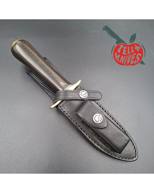 Randall Made Knives Model Combat Companion Limited Edition RKSA 1990 forged carbon steel blade concave black micarta handle