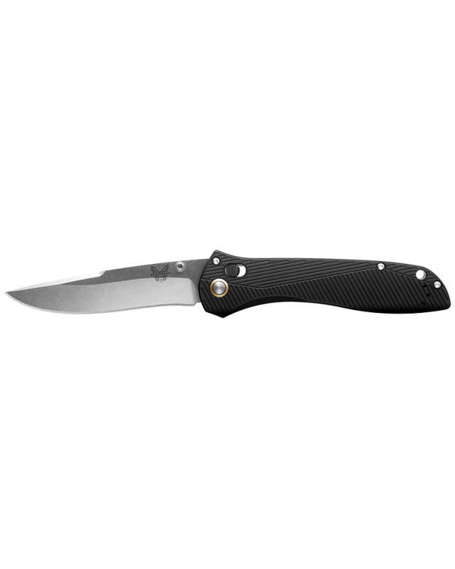 Benchmade SEVEN TEN 710 M390 steel stonewash blade finish black Aluminium handle AXIS lock
