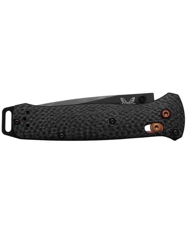 Benchmade Bailout Folding Knife S90V Steel Tanto Blade Black Cerakote Finish finish Carbone Fiber Handle 537BK_10