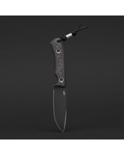 TRC Knives Signature Series 50pces Edition Polheim MagnaCut steel Black DLC Finish carbon fiber handle black kydex sheat