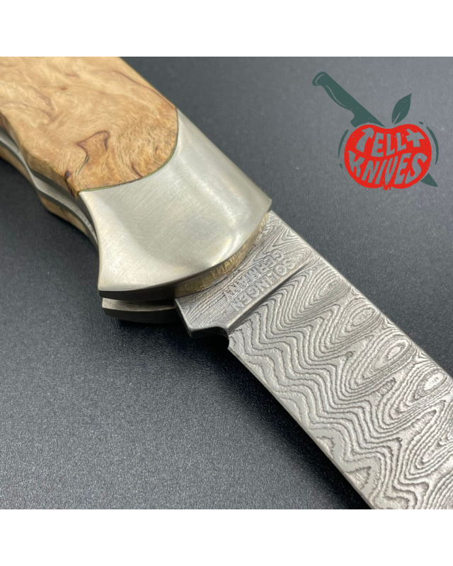 BÖKER Solingen Damast Jahresmesser 1997 limited edition 999pces